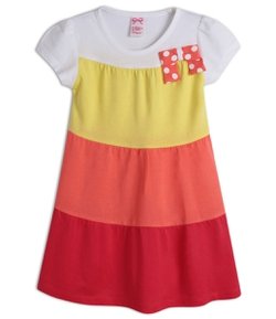 Vestido Infantil Três Marias - Tam 1 a 4 anos