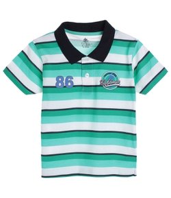 Camiseta Polo Infantil Listrada - Tam 1 a 4 
