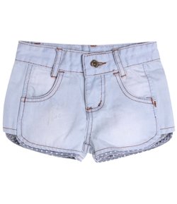 Short Jeans Infantil - Tam 1 a 4 anos