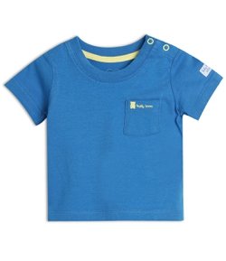 Camiseta Infantil com Bolsinho Frontal - Tam 0 a 18 meses