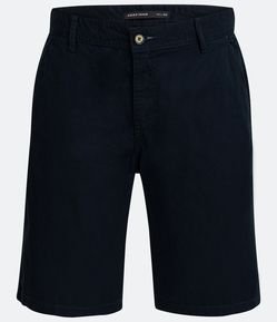 Bermuda Reta em Sarja com Bolso