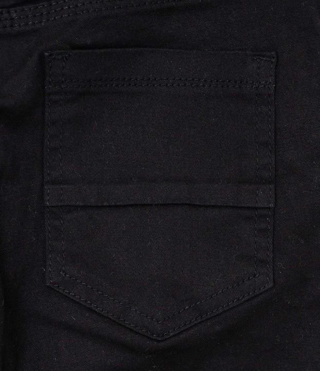 Pantalón Skinny de Sarga Básico - Talle 4 a 14 Negro 4