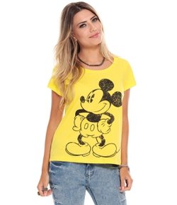 Blusa Feminina Disney com Estampa do Mickey