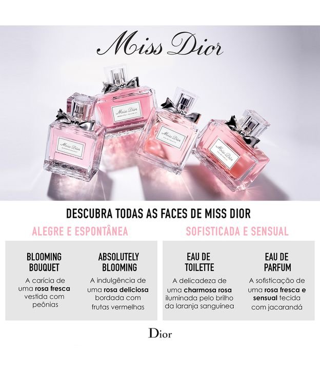 Perfume Femenino Miss Dior Blooming Bouquet Eau de Toilette 100ml 5