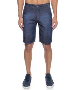 Bermuda Reta Masculina em Jeans 