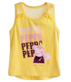Blusa Infantil com Estampa Peppa Pig Fada - Tam 1 a 6 