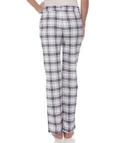 Calça de Pijama em Flanela Xadrez - Renner