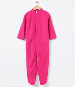 Pijama Infantil em Fleece - Tam 1 a 4 