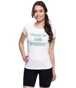Camiseta Esportiva Feminina com Estampa