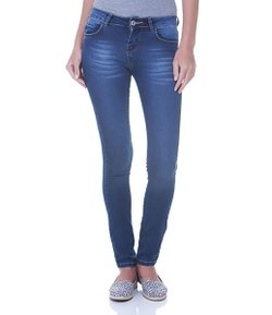 Calça Super Skinny Feminina em Jeans com Spikes