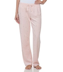 Calça de Pijama em Plush com Estampa de Estrelas