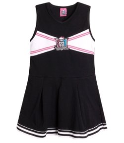 Vestido Infantil Monster High - Tam 6 a 14 anos