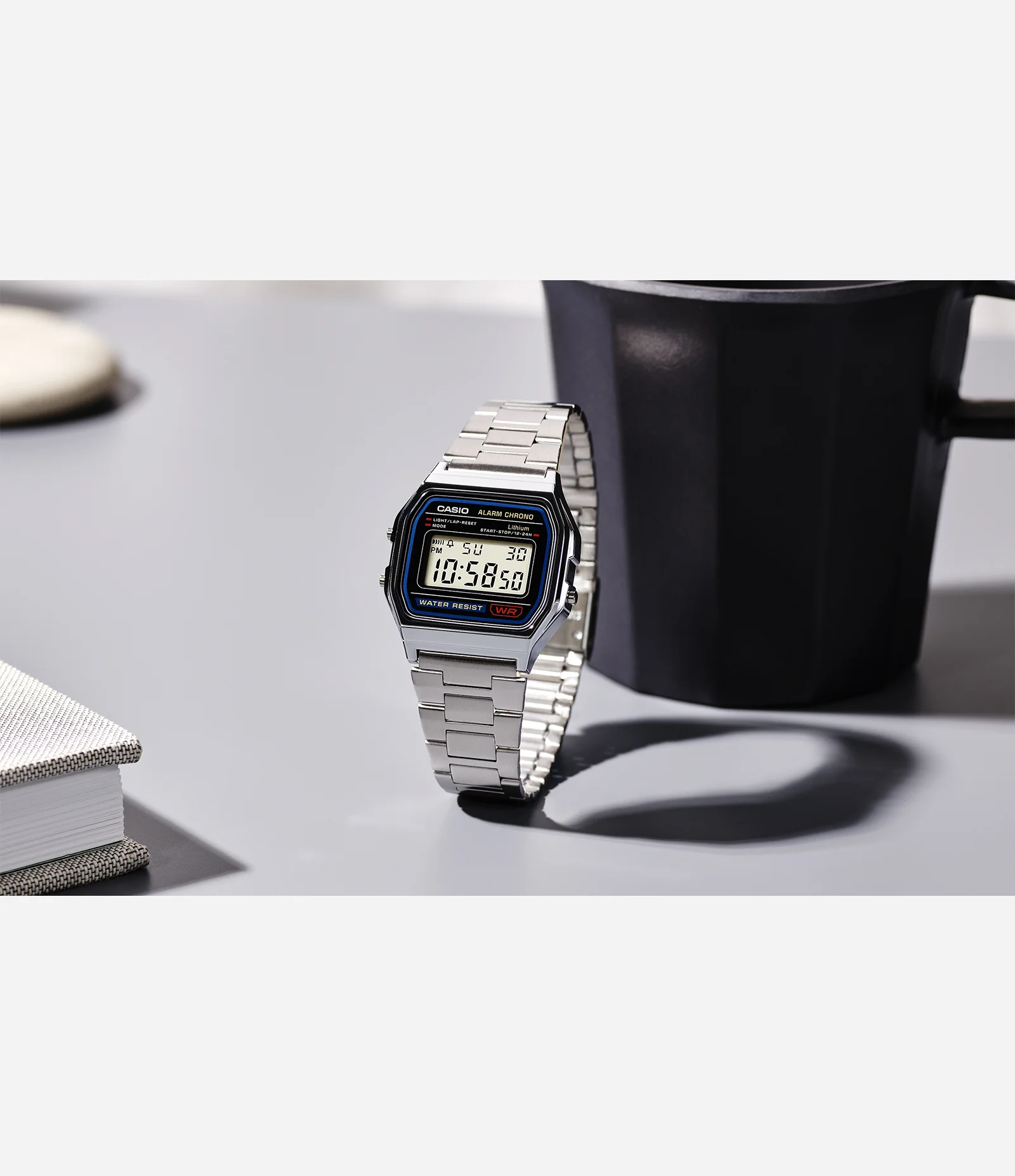 Relógio Casio Unissex Digital A158WA-1DF-BR U