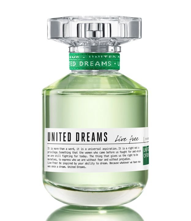 Perfume Benetton United Dreams Live Free Femenino Eau de Toilette 80ml 1