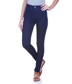 Calça Super Skinny Feminina em Jeans com Cintura Alta