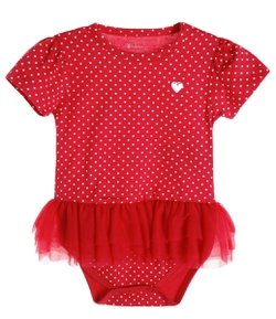 Vestido Body Infantil Poá - Tam 0 a 18 meses