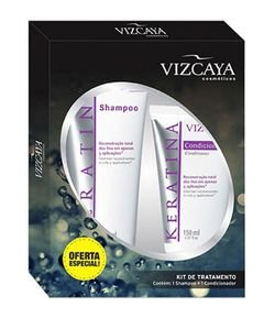 Kit Keratina Shampoo + Condicionador - Vizcaya