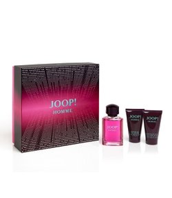 Estojo Perfume Joop Homme Masculino 75ml + Gel de Banho 50ml + Pós Barba 50ml - Joop