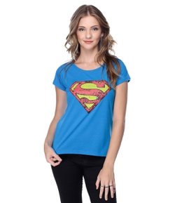 Blusa Feminina com Estampa do Super Homem