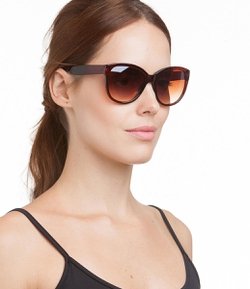Óculos de Sol Feminino Redondo