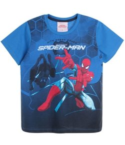 Camiseta Infantil com Estampa do Homem Aranha - Tam 2 a 10 