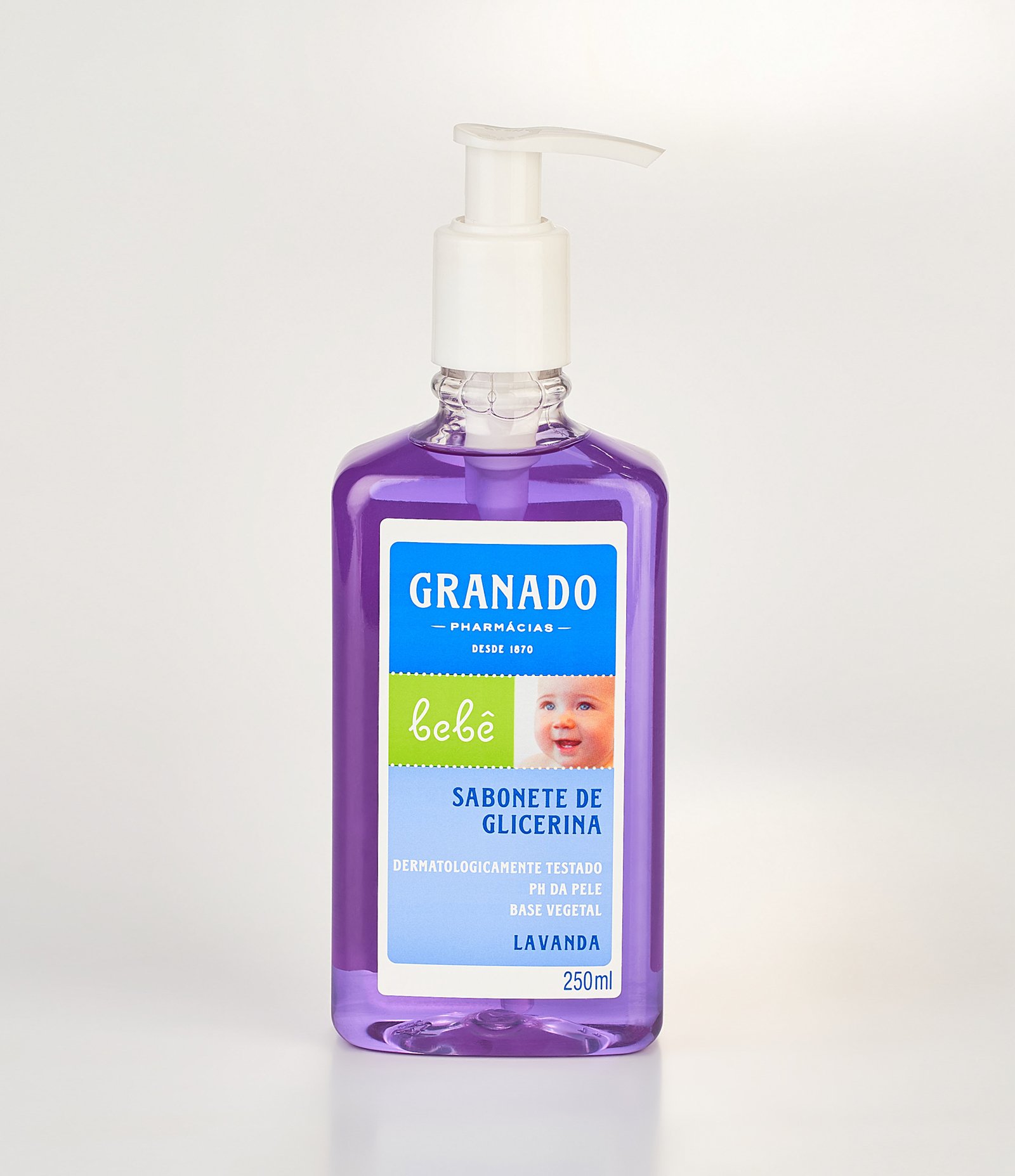 Sabonete Líquido de Glicerina Lavanda Bebe 250ml 1