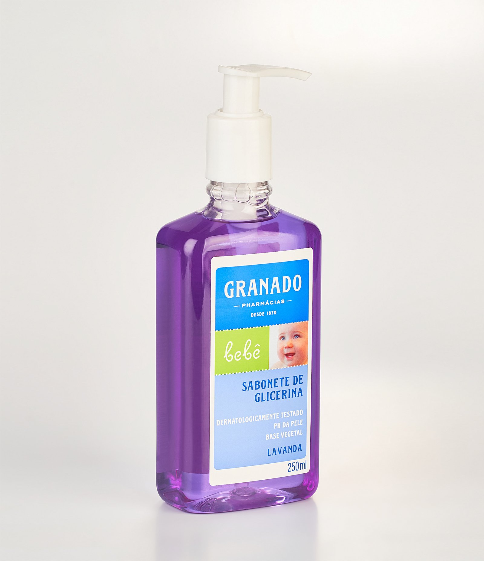 Sabonete Líquido de Glicerina Lavanda Bebe 250ml 2