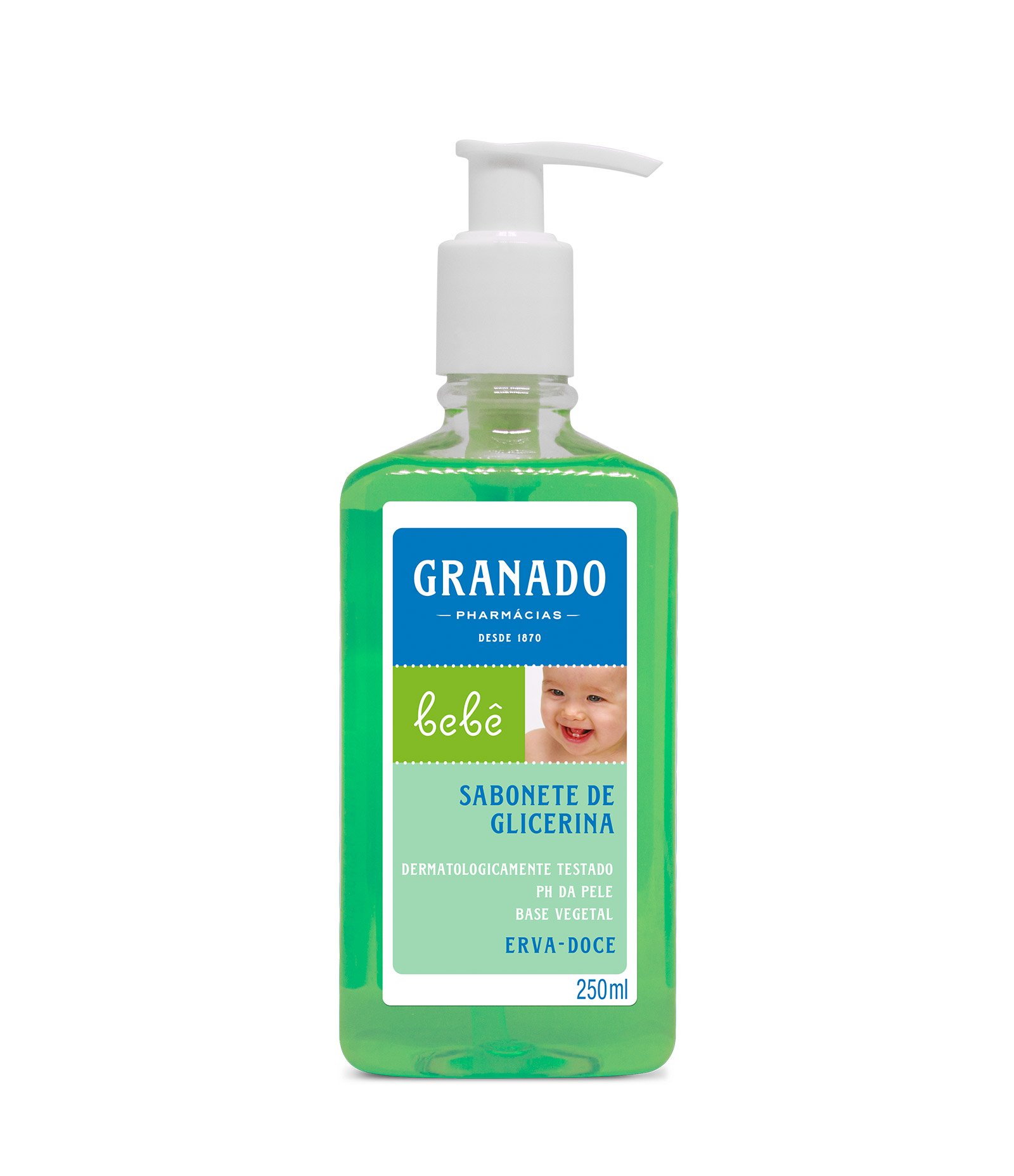 Sabonete Líquido de Glicerina Erva Doce Bebê Granado 250ml 1