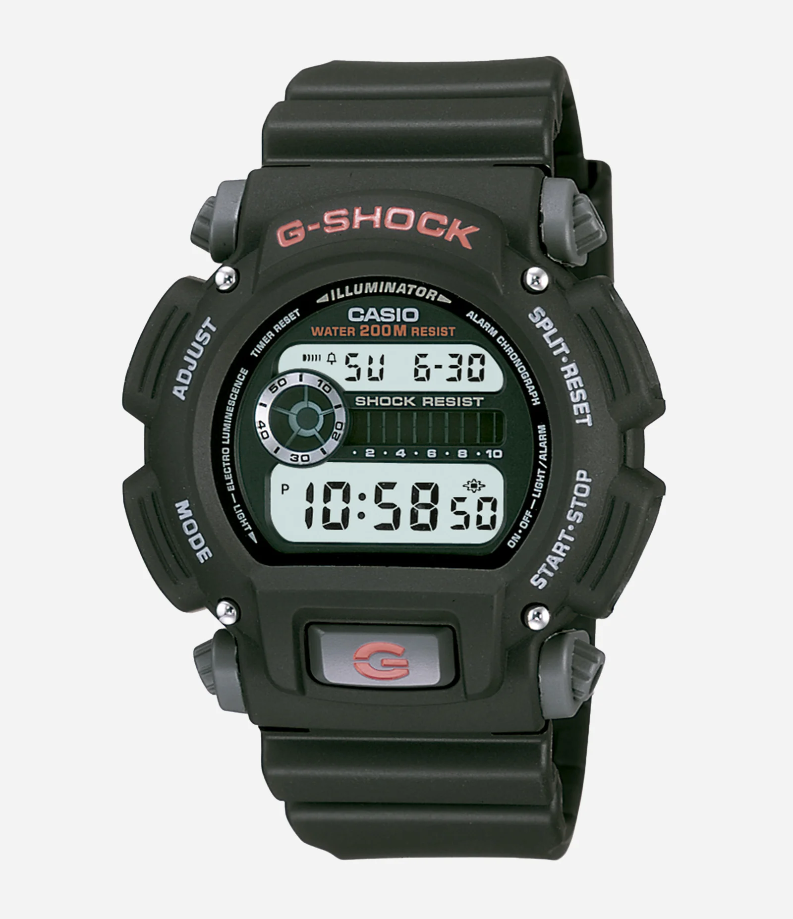 Relogio Casio G-Shock Masculino Digital DW-9052-1VDR U 1