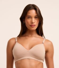 Sutiã Básico em Microfibra com Bojo e sem Aro TriFil