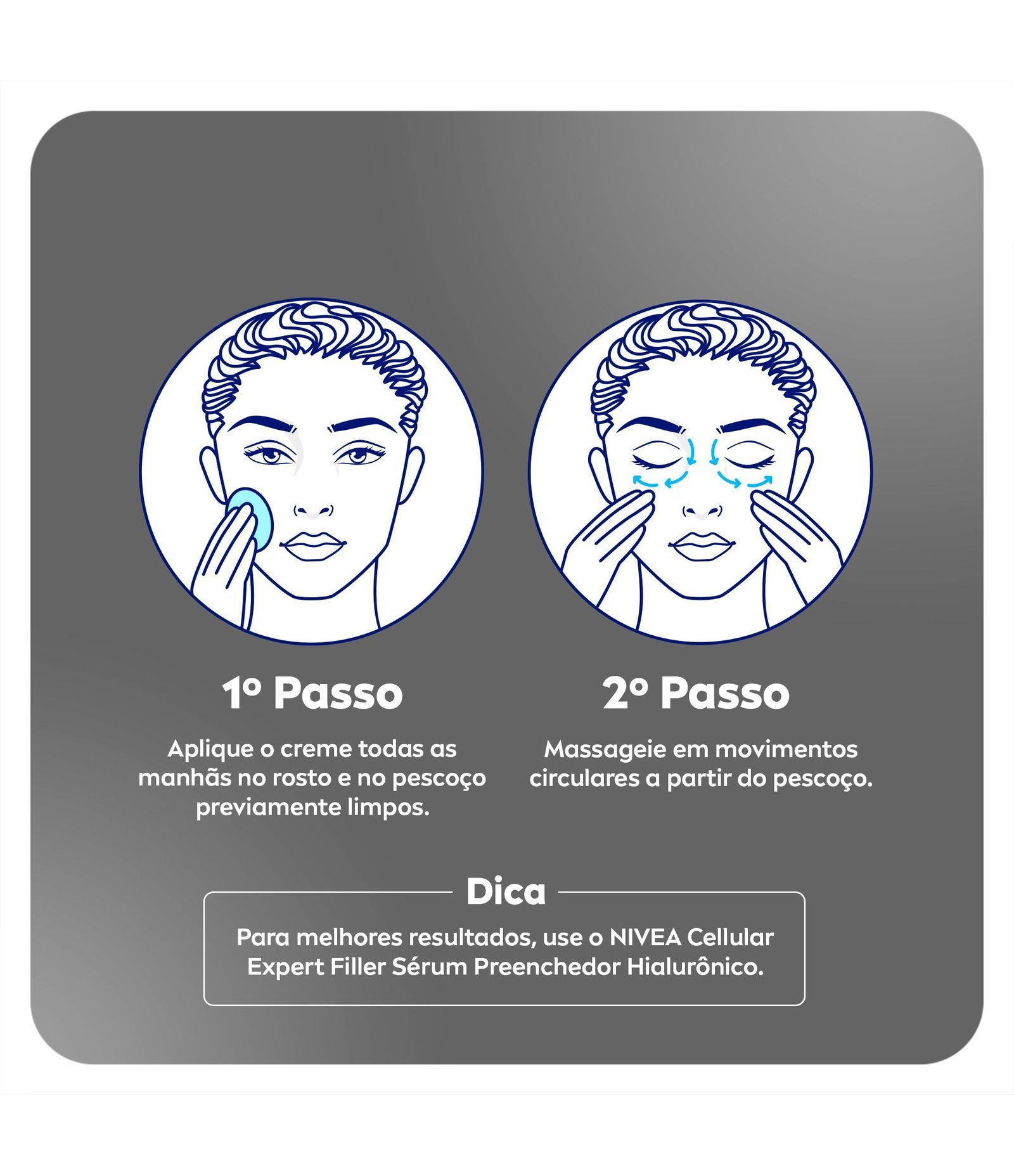 Creme Facial Antissinais Cellular Filler Dia FPS 30 Nivea U 5