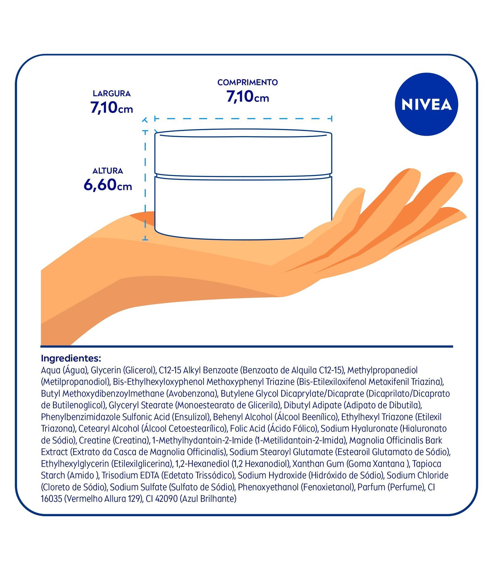 Creme Facial Antissinais Cellular Filler Dia FPS 30 Nivea U 6
