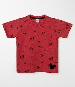 Camiseta Infantil Estampa do Mickey - Tam 1 a 4  