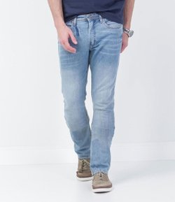 Calça Slim Masculina em Jeans