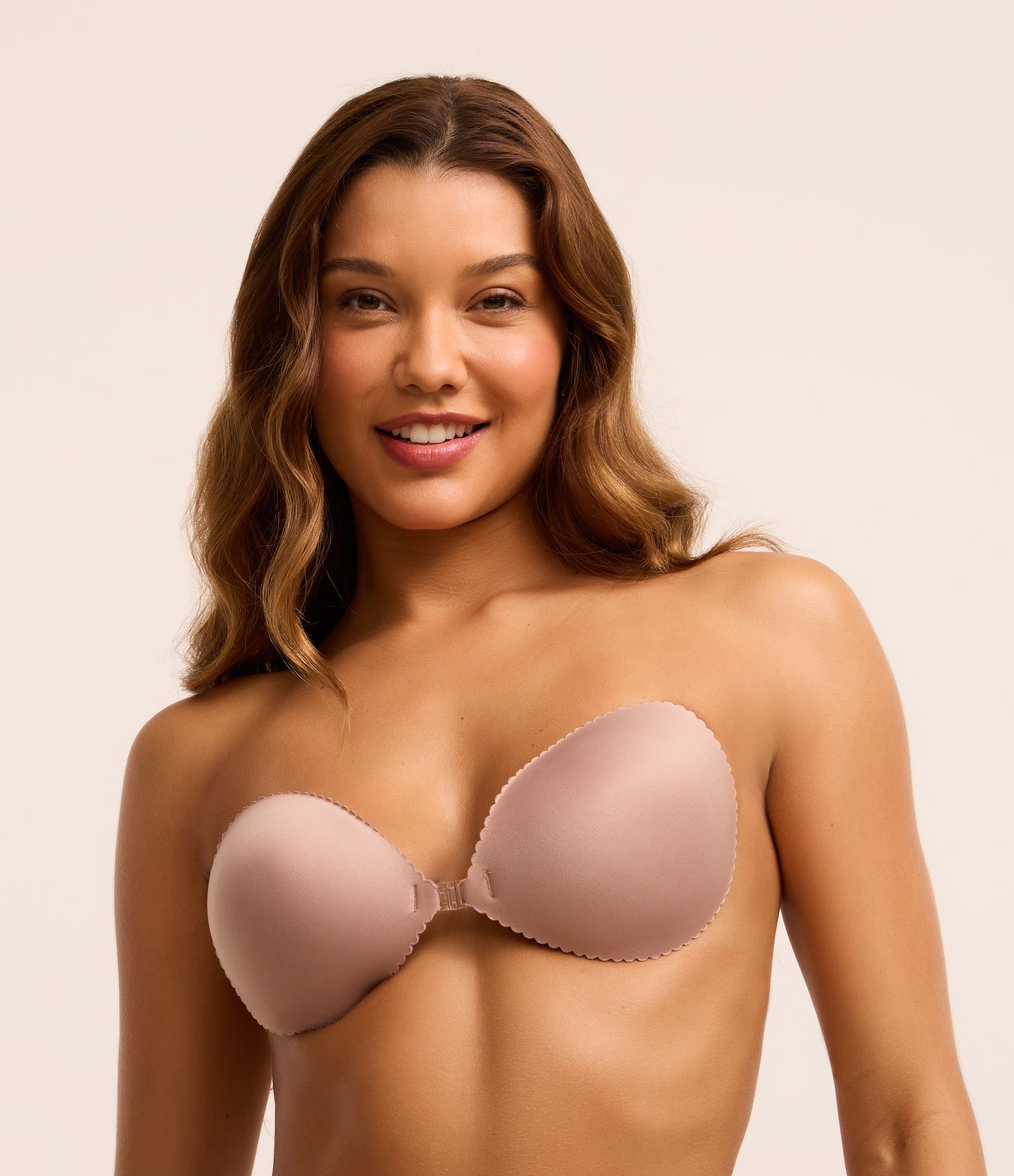 Sutiã Invisível em Microfibra Trifil Bege 1