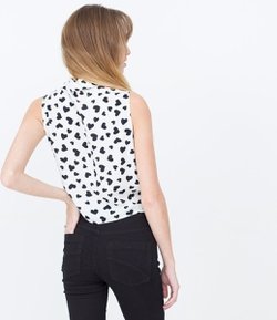 camisa de coração renner