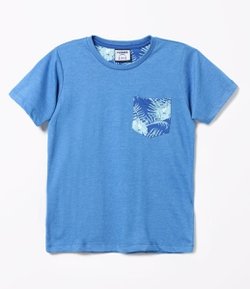 Camiseta Infantil com Bolso - Tam 1 a 4  