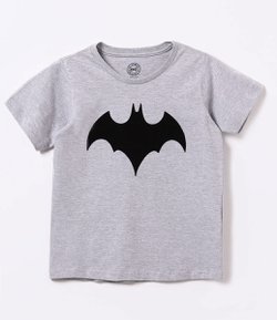 Camiseta Infantil Estampa Batman - Tam 2 a 14  