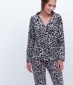 Pijama Animal Print em Soft