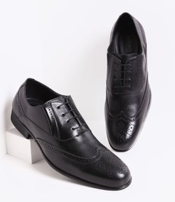Sapato Masculino Satinato Genuine em Couro Oxford