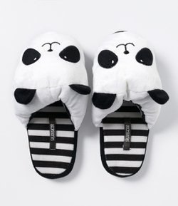 Pantufa Feminina com Estampa de Panda