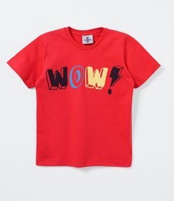 Camiseta Infantil com Estampa  - Tam 4 a 14  