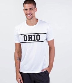 Camiseta Esportiva com Estampa Ohio