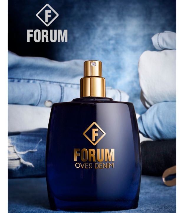 Perfume Forum Over Denim Masculino Eau de Toilette 50ml 2