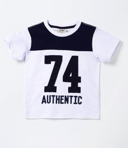 Camiseta Infantil com Estampa - Tam 1 a 4  