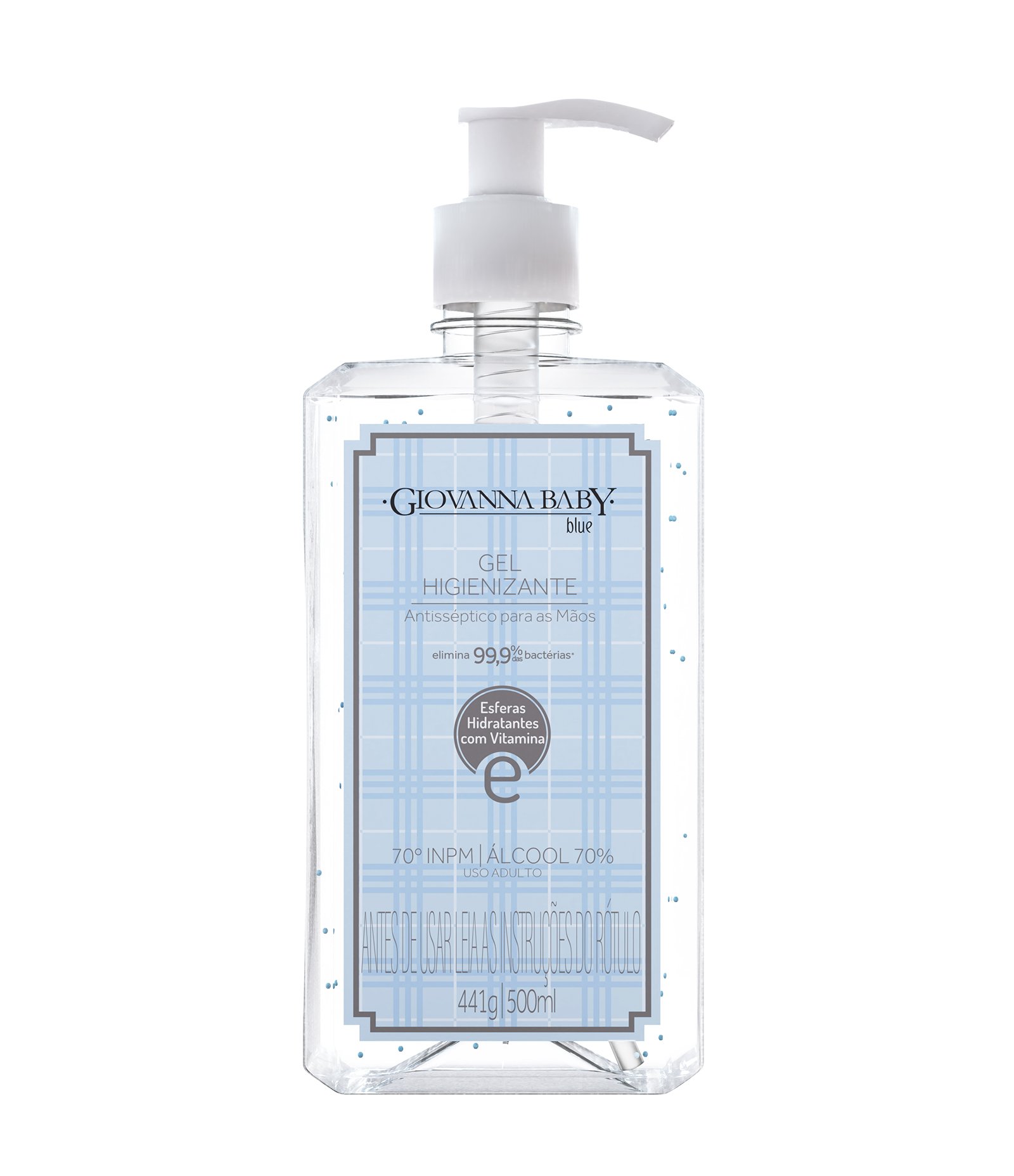 Álcool Gel 70% Higienizante para as Mãos Giovanna Baby Blue 1