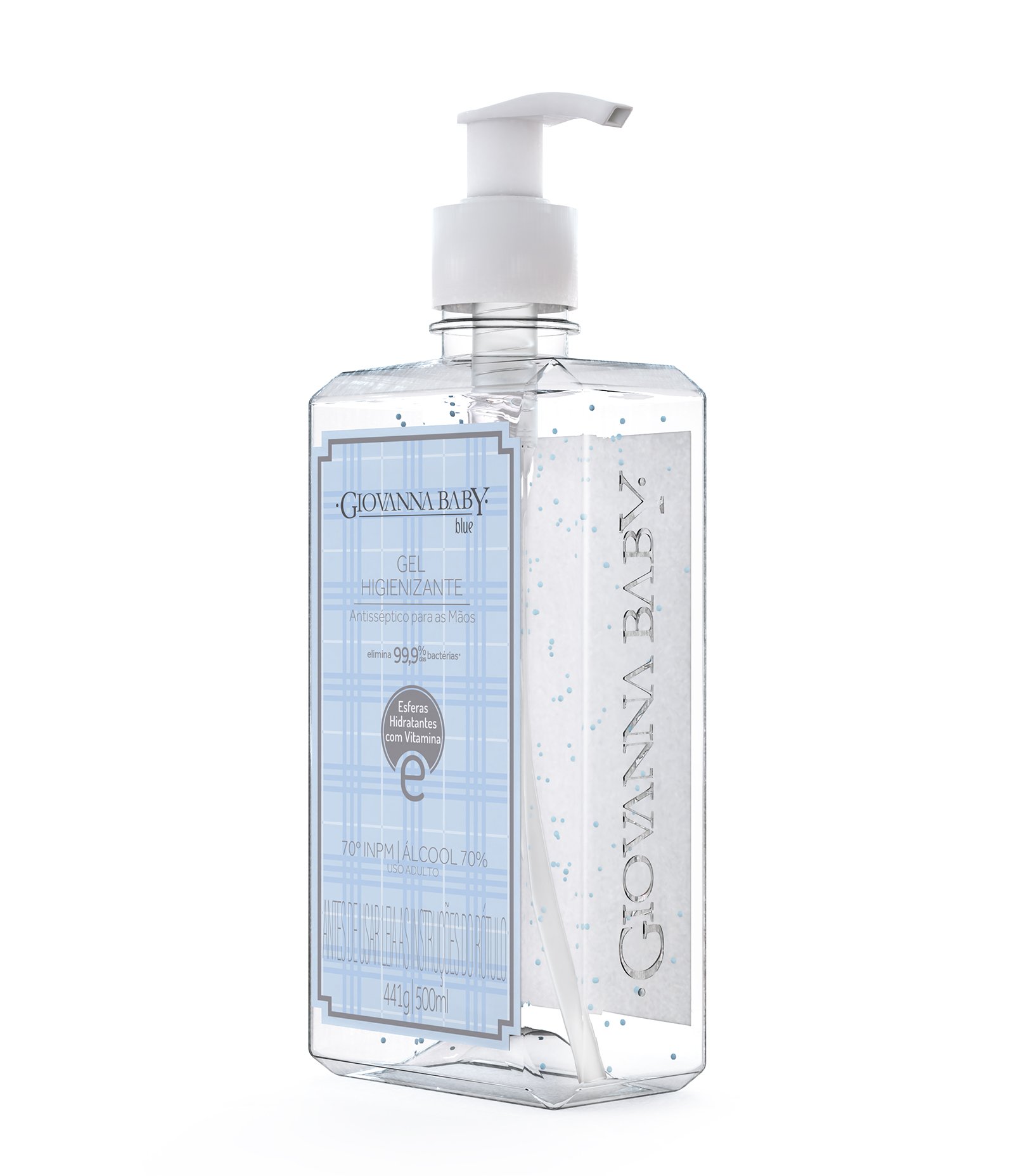 Álcool Gel 70% Higienizante para as Mãos Giovanna Baby Blue 3
