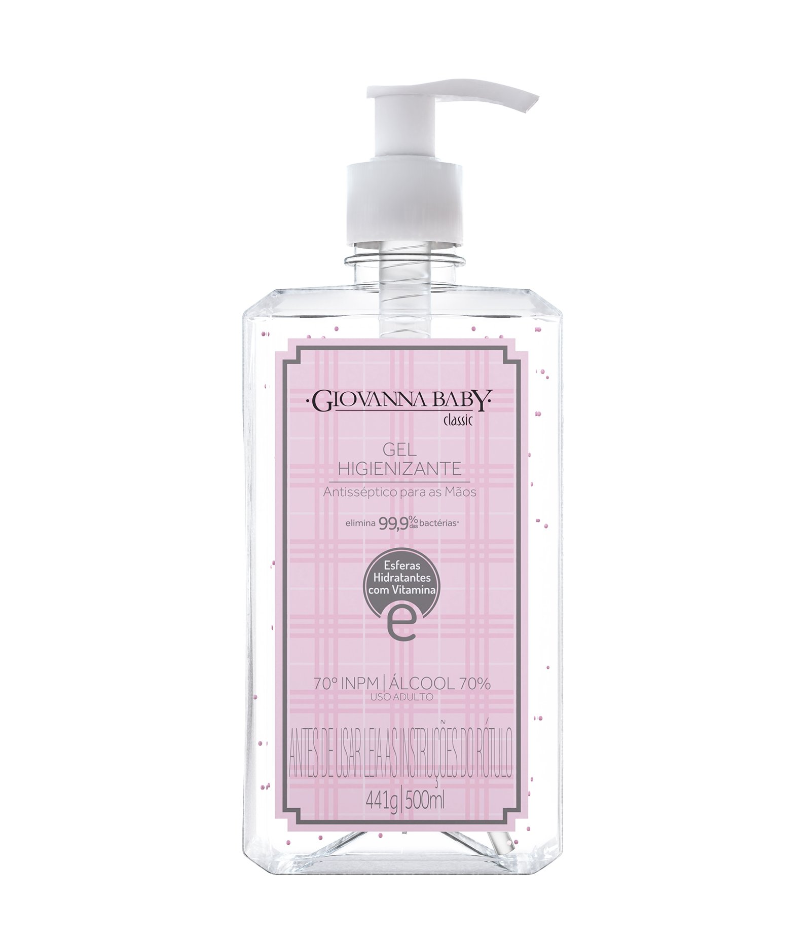 Álcool Gel 70% Higienizante para as Mãos Giovanna Baby Classic 1