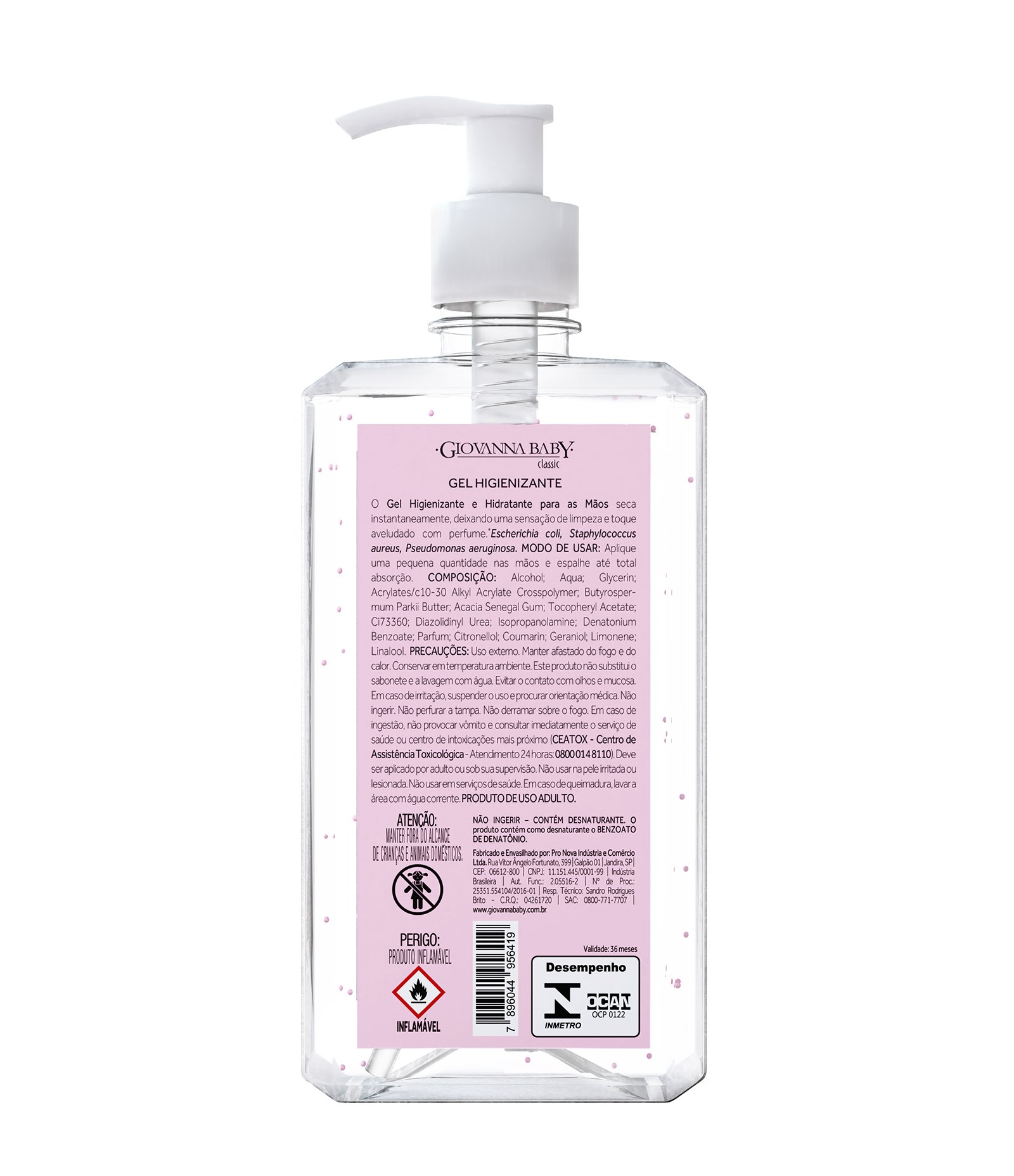 Álcool Gel 70% Higienizante para as Mãos Giovanna Baby Classic 2