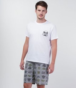 Pijama com Estampa Star Wars